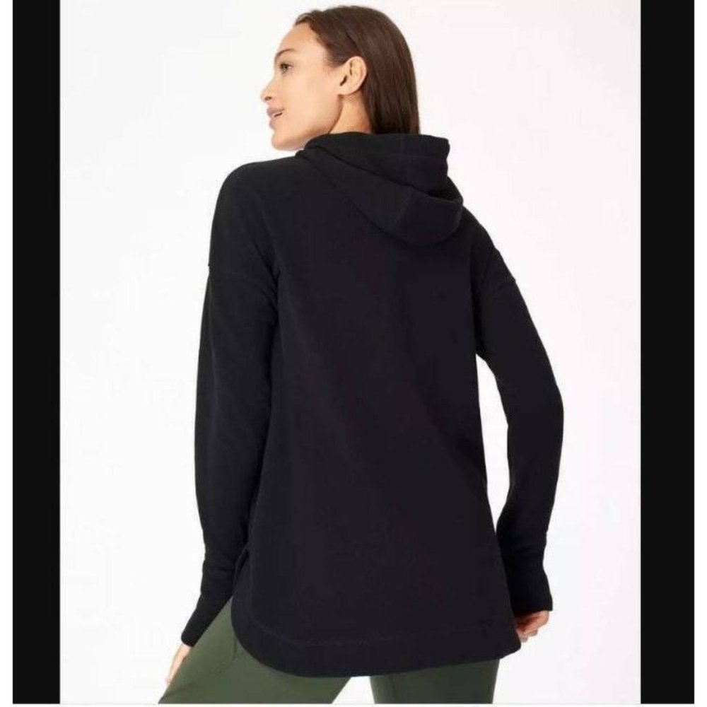 SOLD Sweaty Betty Escape Luxe Hoodie Sweatshirt Black - Picture 3 of 12